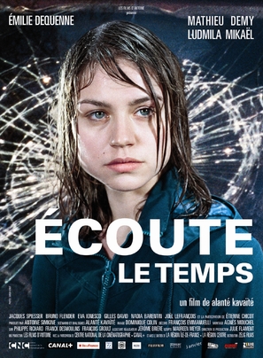 &Eacute;coute le temps - French Movie Poster (thumbnail)