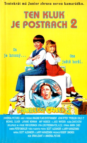 Problem Child 2 - Czech VHS movie cover (thumbnail)