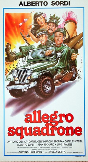 Allegro squadrone - Italian Movie Poster (thumbnail)