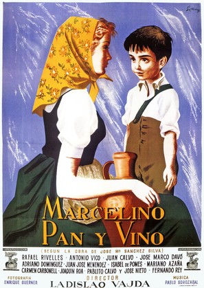 Marcelino pan y vino - Spanish Movie Poster (thumbnail)