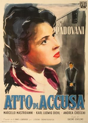 Atto d&#039;accusa - Italian Movie Poster (thumbnail)