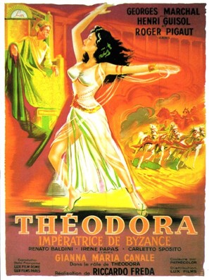 Teodora, imperatrice di Bisanzio - French Movie Poster (thumbnail)