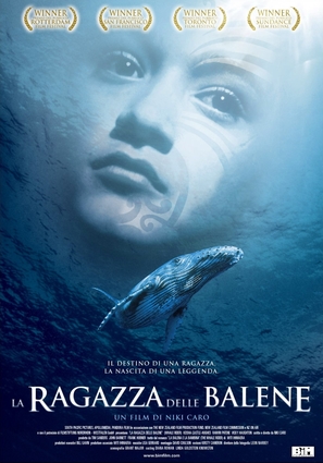 Whale Rider - Italian Movie Poster (thumbnail)