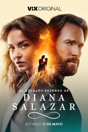 &quot;El extra&ntilde;o retorno de Diana Salazar&quot; - Mexican Movie Poster (thumbnail)