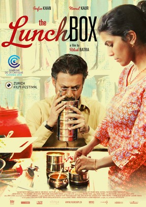 The Lunchbox - Swiss Movie Poster (thumbnail)