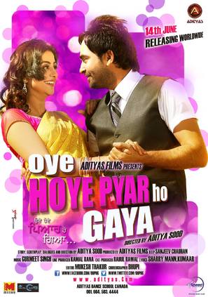 Oye Hoye Pyar Ho Gaya - Indian Movie Poster (thumbnail)