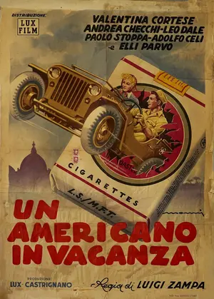 Un americano in vacanza Poster