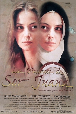 Las pasiones de sor Juana - Mexican Movie Poster (thumbnail)