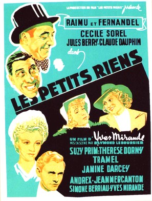 Petits riens, Les - French Movie Poster (thumbnail)