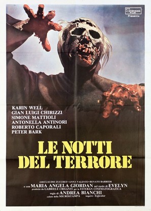 Le notti del terrore - Italian Movie Poster (thumbnail)