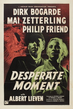 Desperate Moment - British Movie Poster (thumbnail)