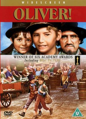 Oliver! - British DVD movie cover (thumbnail)