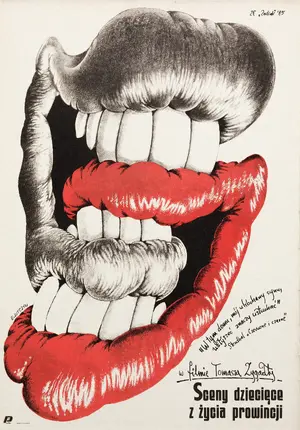 Sceny dzieciece z zycia prowincji Poster