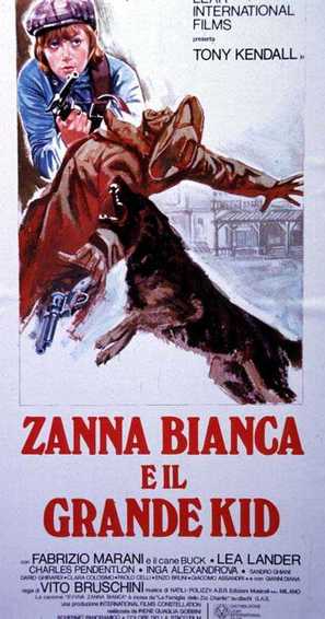 Zanna Bianca e il grande Kid - Italian Movie Poster (thumbnail)