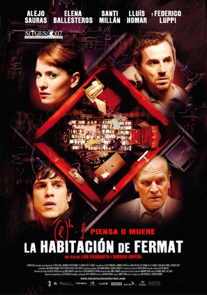 La habitaci&oacute;n de Fermat - Spanish Movie Poster (thumbnail)