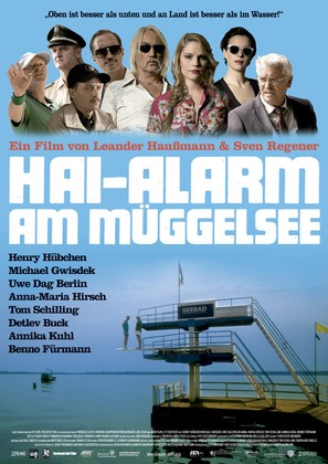 Hai-Alarm am M&uuml;ggelsee - German Movie Poster (thumbnail)