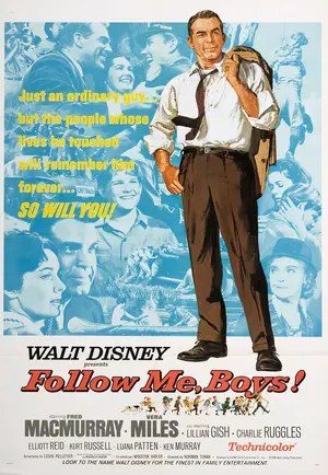 Follow Me, Boys! Poster