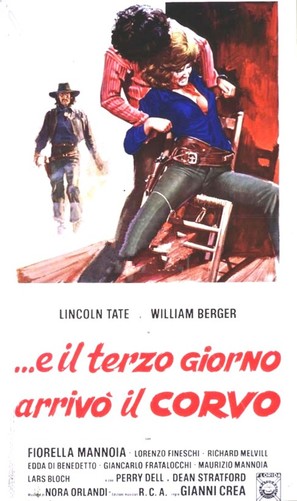 ...E il terzo giorno arriv&ograve; il corvo - Italian Movie Poster (thumbnail)