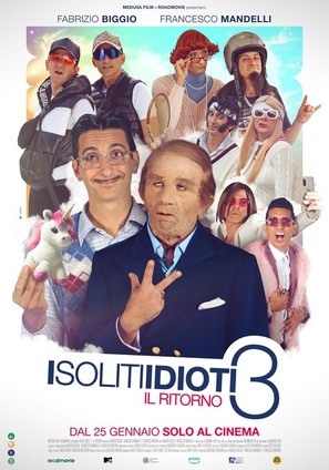 I Soliti Idioti 3 - Il ritorno - Italian Movie Poster (thumbnail)