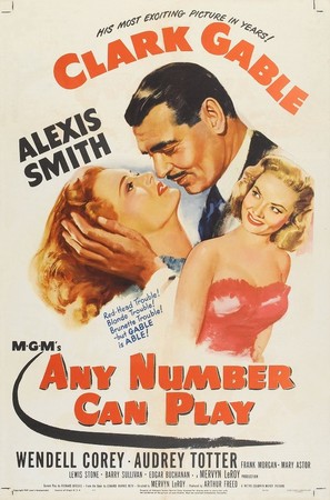 Any Number Can Play - Movie Poster (thumbnail)