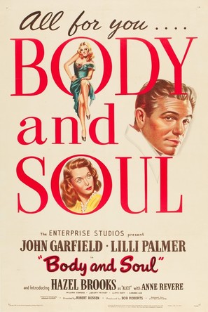 Body and Soul - Movie Poster (thumbnail)