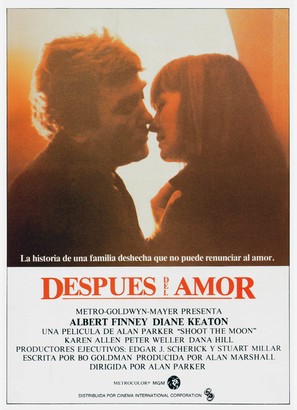 Shoot the Moon - Spanish Movie Poster (thumbnail)