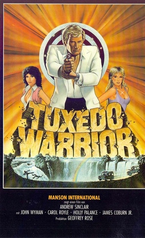 Tuxedo Warrior - German VHS movie cover (thumbnail)