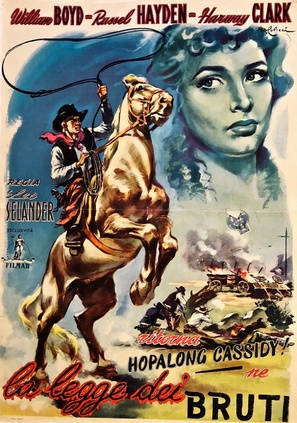 Partners of the Plains - Italian Movie Poster (thumbnail)