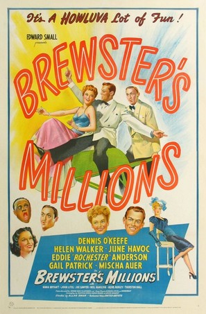Brewster&#039;s Millions - Movie Poster (thumbnail)