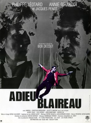 Adieu blaireau - French Movie Poster (thumbnail)