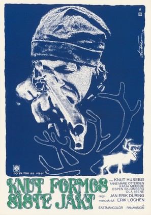 Knut Formos siste jakt - Norwegian Movie Poster (thumbnail)