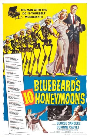 Bluebeard&#039;s Ten Honeymoons - Movie Poster (thumbnail)