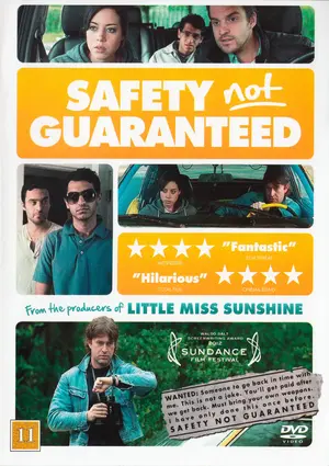 Safety Not Guaranteed - Danish DVD movie cover (thumbnail)