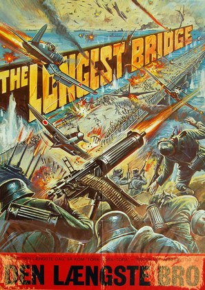 The Longest Bridge - Danish Movie Poster (thumbnail)