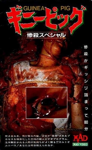 Za ginipiggu: Akuma no jikken - VHS movie cover (thumbnail)