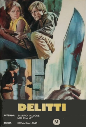 Delitti - Italian VHS movie cover (thumbnail)