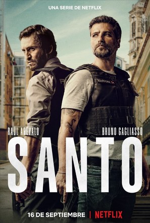 &quot;Santo&quot; - Spanish Movie Poster (thumbnail)
