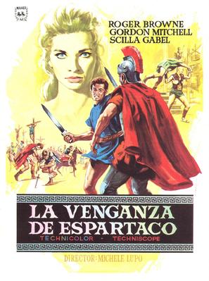 La vendetta di Spartacus - Spanish Movie Poster (thumbnail)