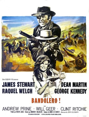 Bandolero! - French Movie Poster (thumbnail)