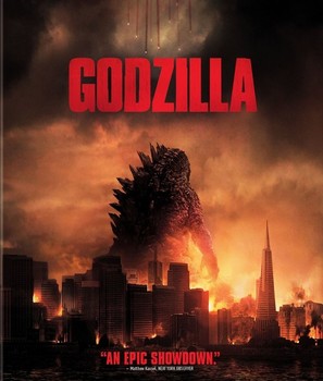 Godzilla - Blu-Ray movie cover (thumbnail)