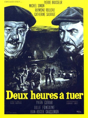 Deux heures &agrave; tuer - French Movie Poster (thumbnail)