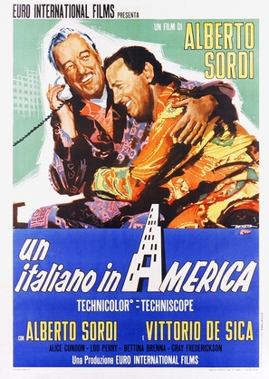 Un italiano in America - Italian Movie Poster (thumbnail)