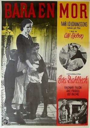 Bara en mor - Swedish Movie Poster (thumbnail)