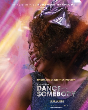 I Wanna Dance with Somebody - Brazilian Movie Poster (thumbnail)