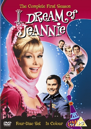 &quot;I Dream of Jeannie&quot; - British DVD movie cover (thumbnail)