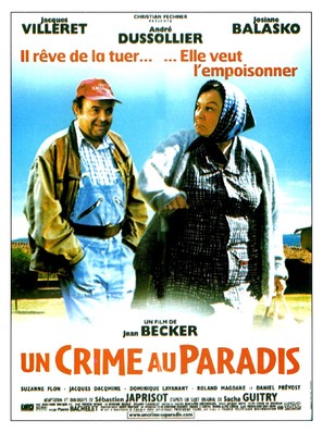 Un crime au paradis - French Movie Poster (thumbnail)