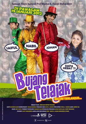 Bujang terlajak - Malaysian Movie Poster (thumbnail)