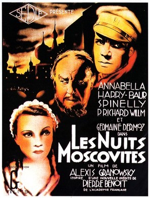 Les nuits moscovites - French Movie Poster (thumbnail)