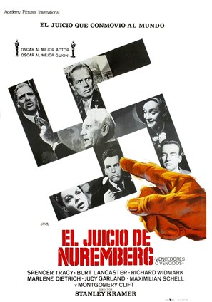 Judgment at Nuremberg - Spanish Movie Poster (thumbnail)