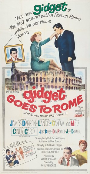 Gidget Goes to Rome - Movie Poster (thumbnail)